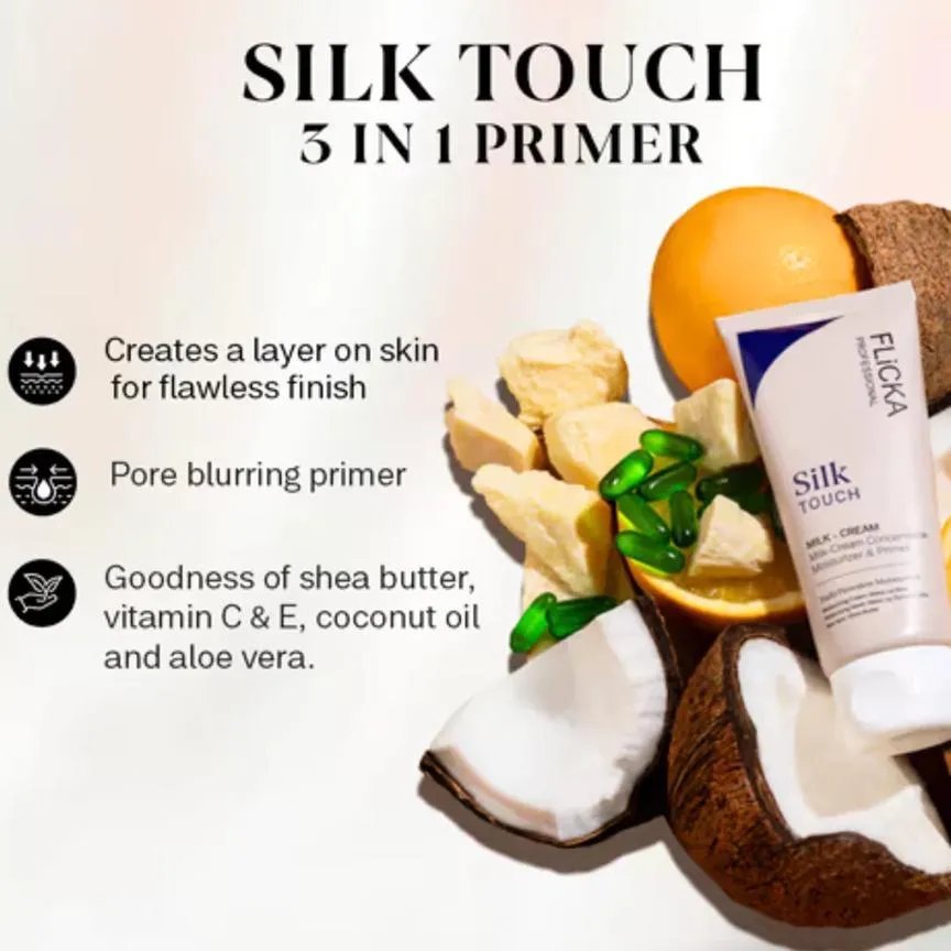 Silk touch 3 in 1 foundation moisturizer primer - Image 3