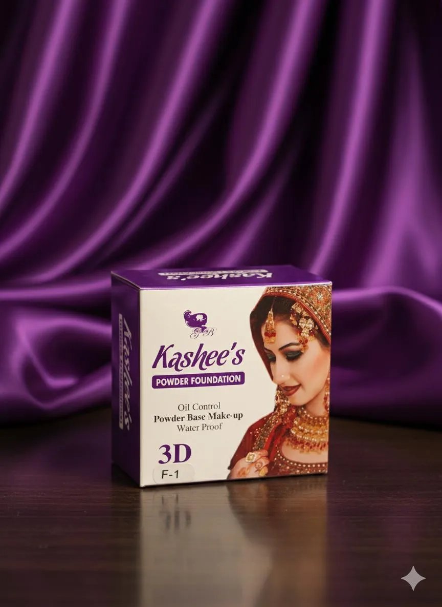 Kashees 3D powder foundation Losses Powder π - Image 3