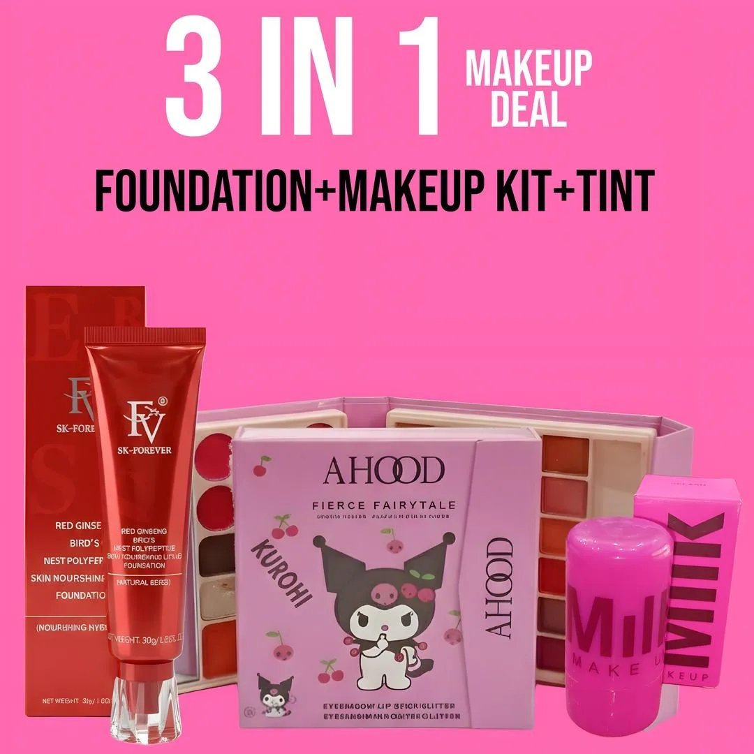 3 in 1 makeup deal π€π
