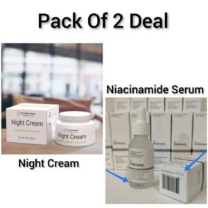 Night cream And serum 🎀