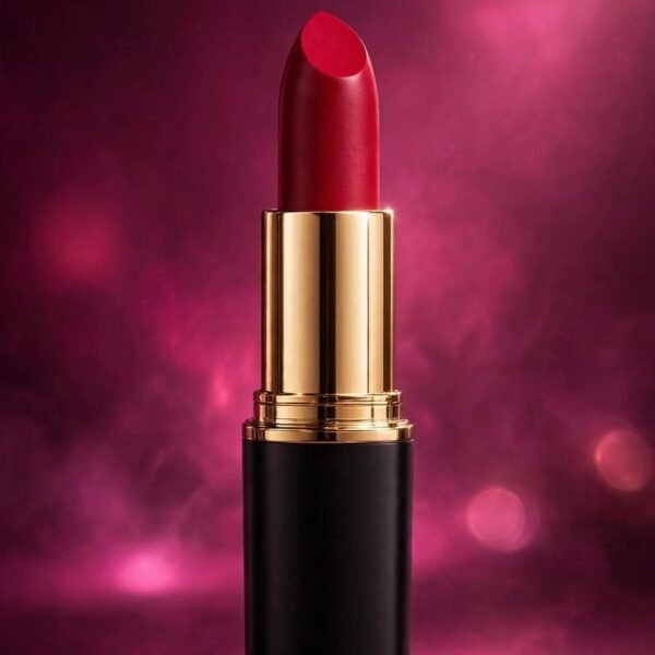Luxe Matte Lipstick – Cherry Red